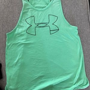 Two under armor tank tops